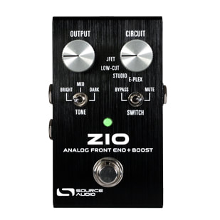 ZIO Analog Front End+Boost: a preamp pedal for guitar