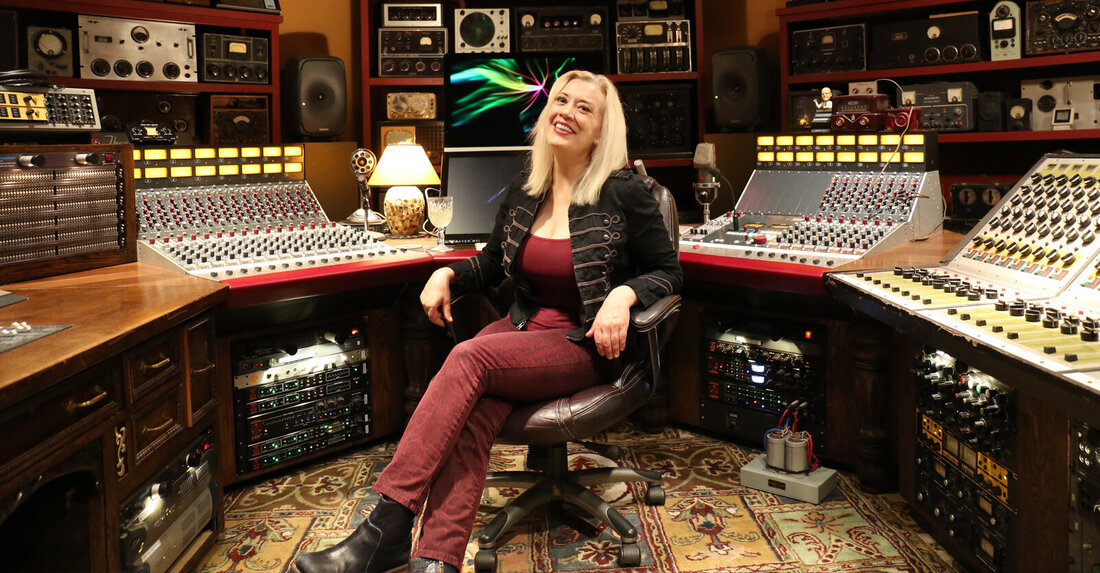 Record Producer, Sylvia Massy at Studio Divine